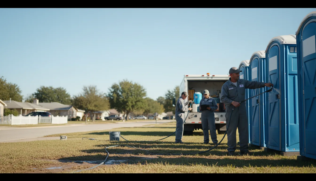 Long-Term Portable Toilet Rental in North Canton, OH near me